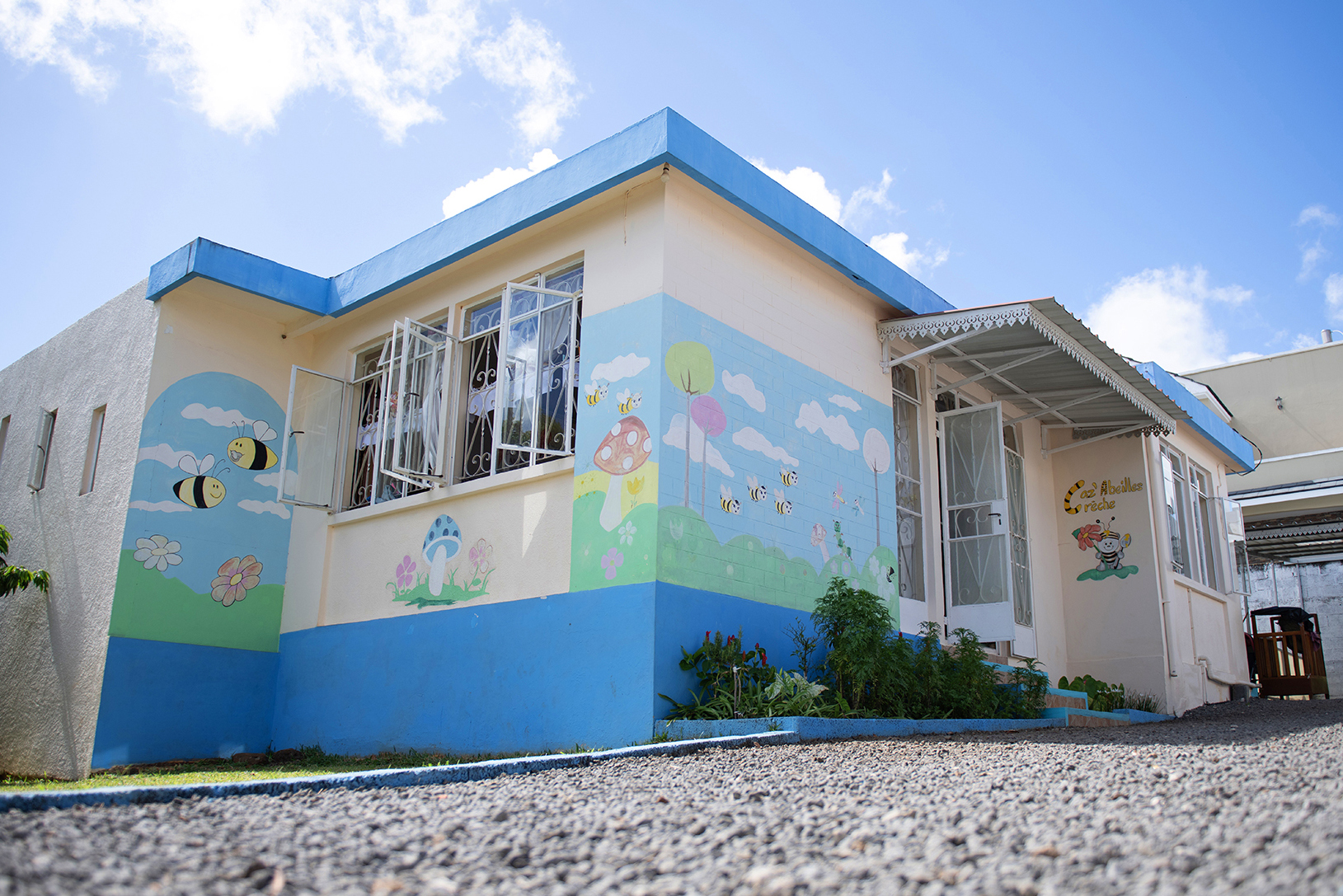 Children at Caz'Abeilles